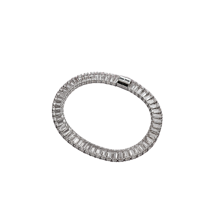 Celeste Tennis Bracelet with Magnetic Lock