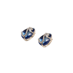 Sapphire Royale Crystal Stud Earrings