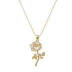 Ivory Rose Necklace
