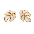 Ivory Blossom Statement Earrings