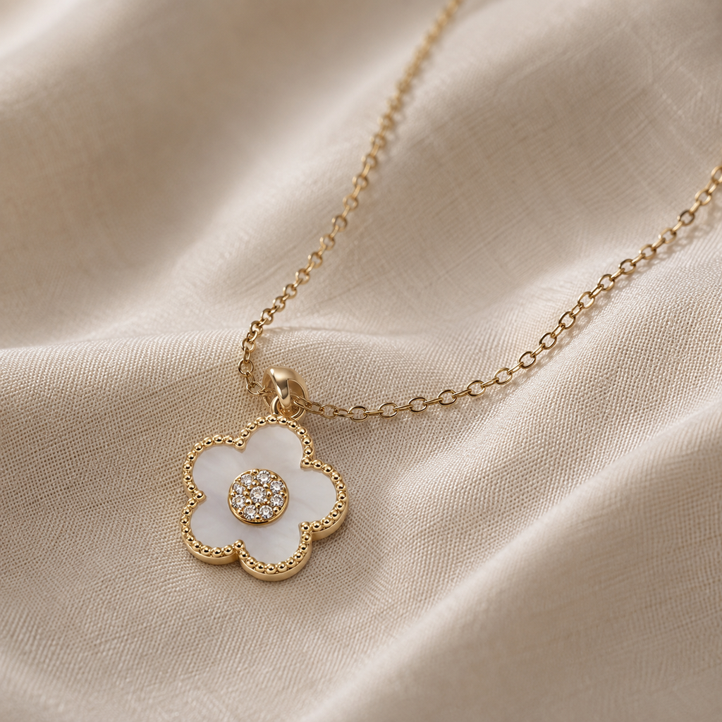 Pearl Blossom Necklace