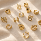 Golden Rush Statement Rings