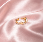 Ivory Link Adjustable Ring