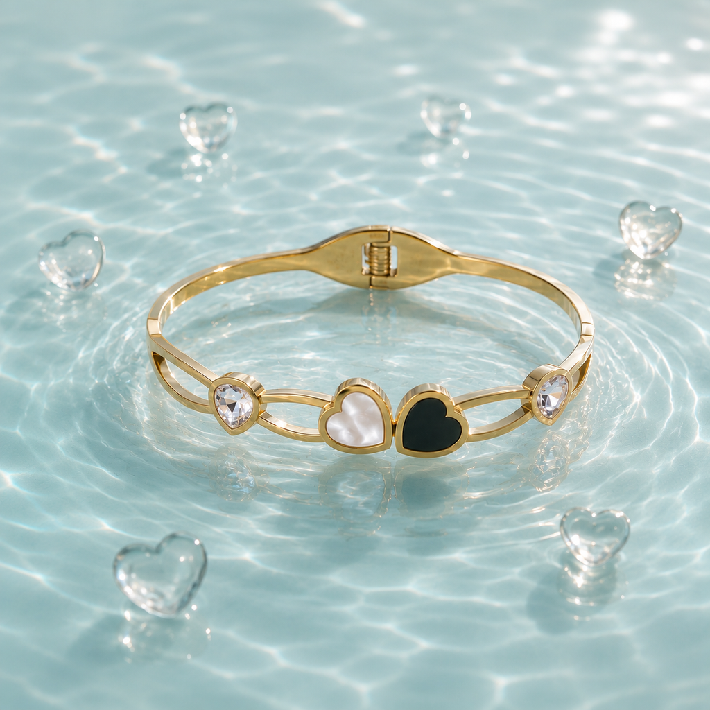 Twin Hearts Bracelet