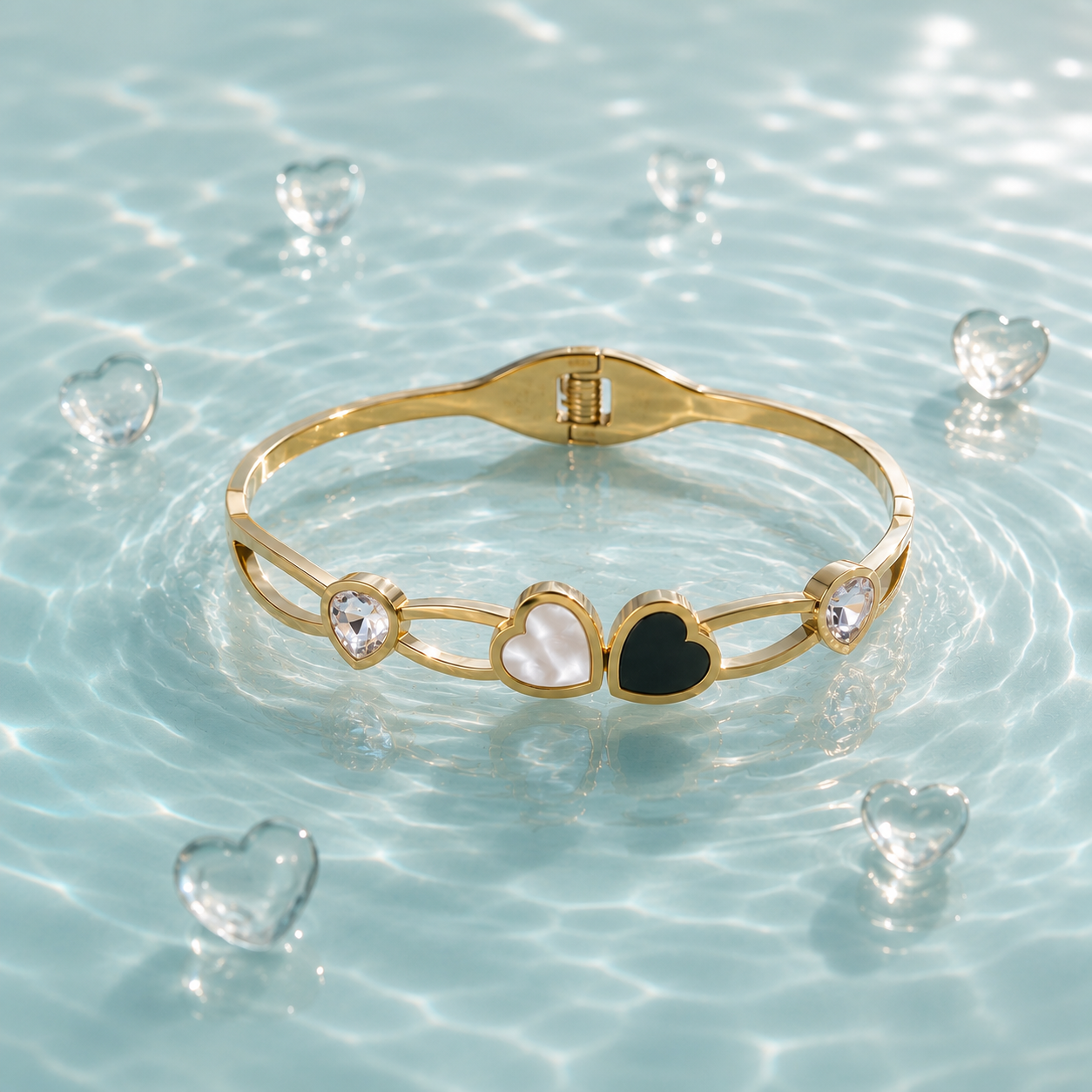 Twin Hearts Bracelet