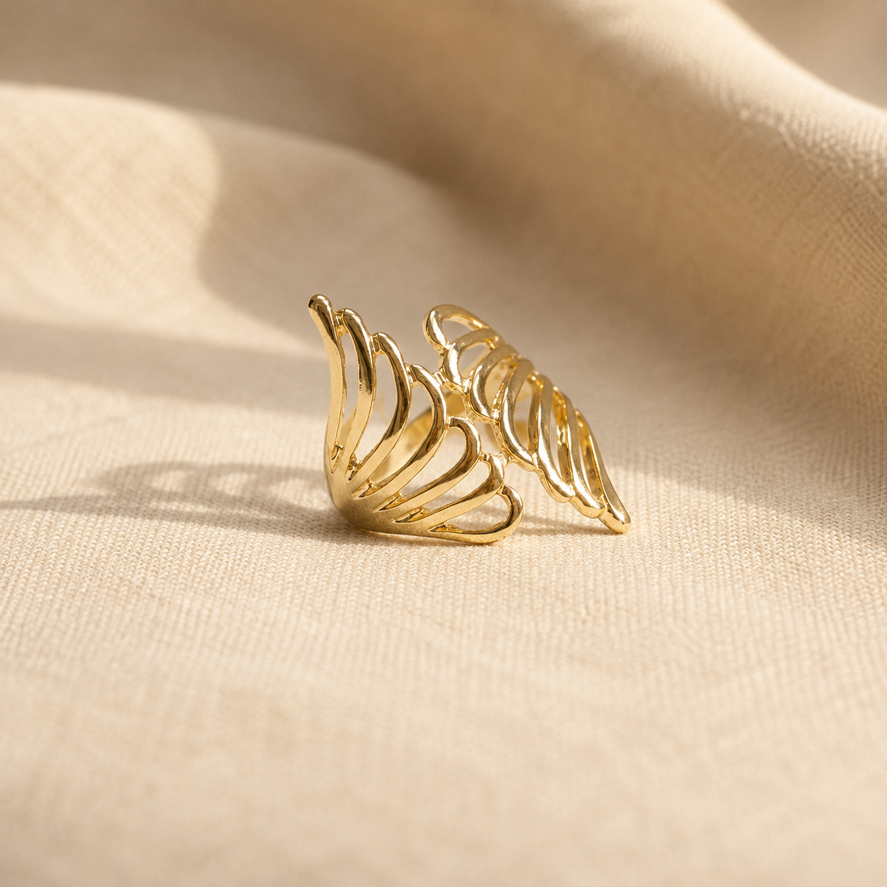 Golden Rush Statement Rings