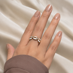 Ivory Link Adjustable Ring
