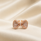 Bow Girl Adjustible Ring for her