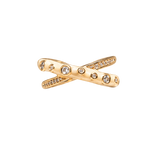 Ivory Halo Adjustable Ring