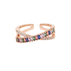 Rainbow Reverie Adjustable Ring