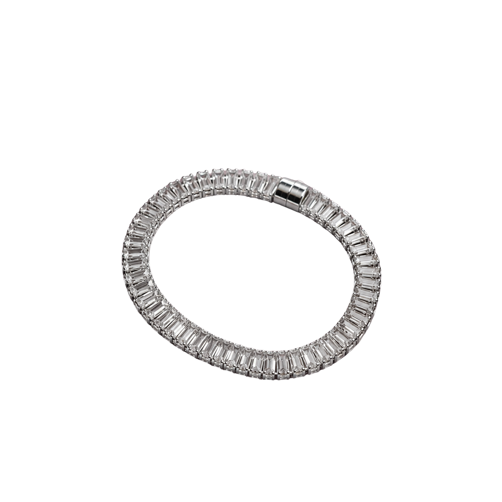 Celeste Tennis Bracelet with Magnetic Lock