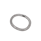 Celeste Tennis Bracelet with Magnetic Lock