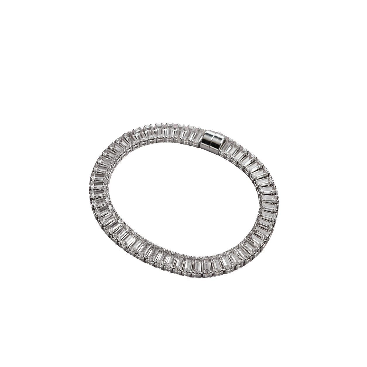 Celeste Tennis Bracelet with Magnetic Lock