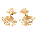 Aurora Fan Statement Earrings