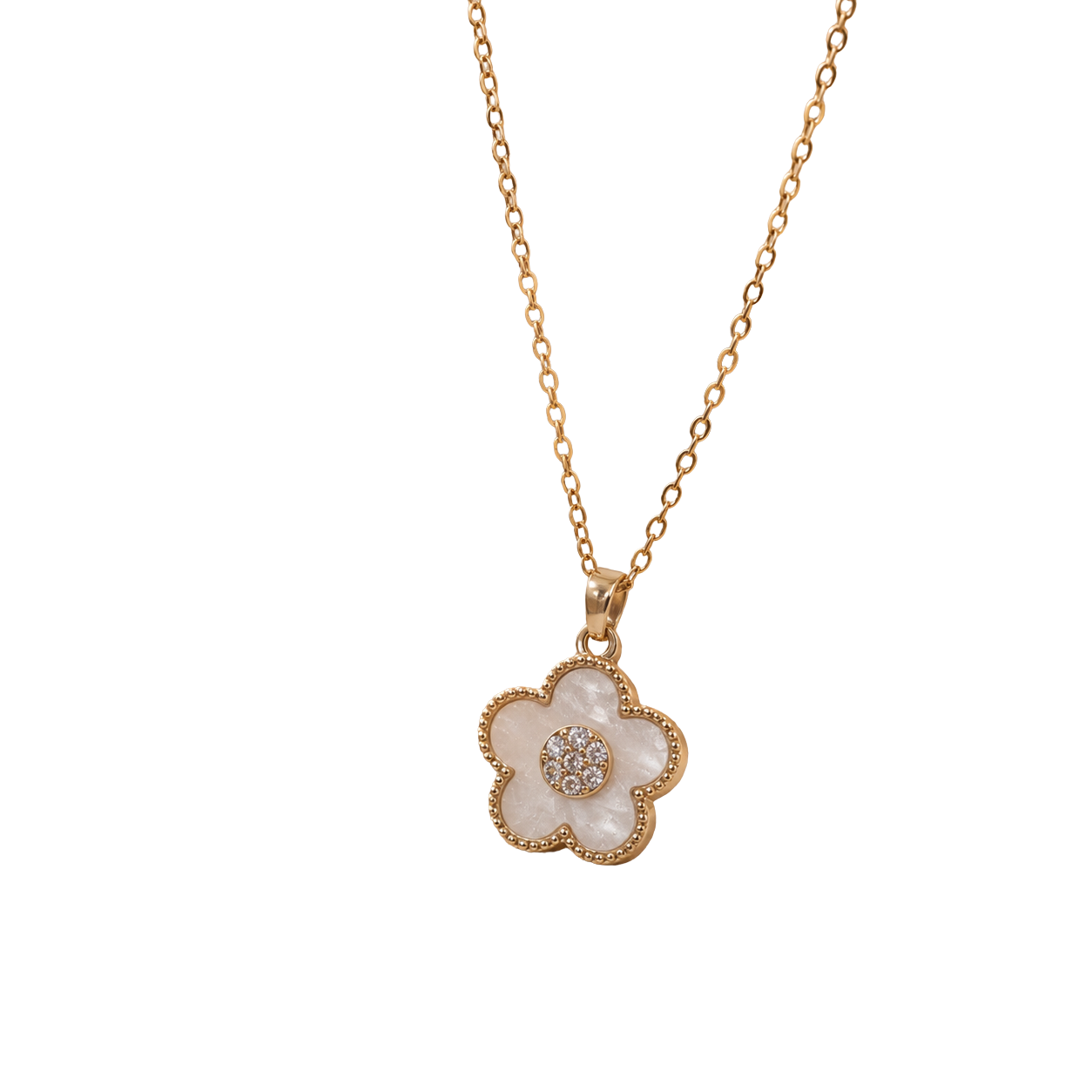 Pearl Blossom Necklace